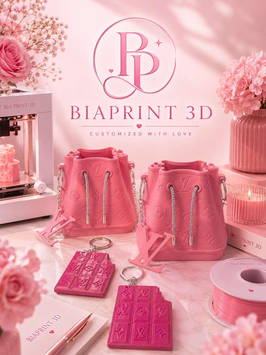 ✨ Pink, pretty, and personalized! ✨