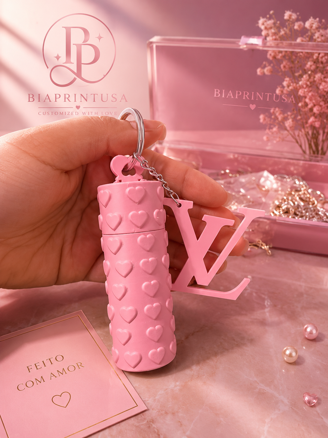 Lip gloss holder